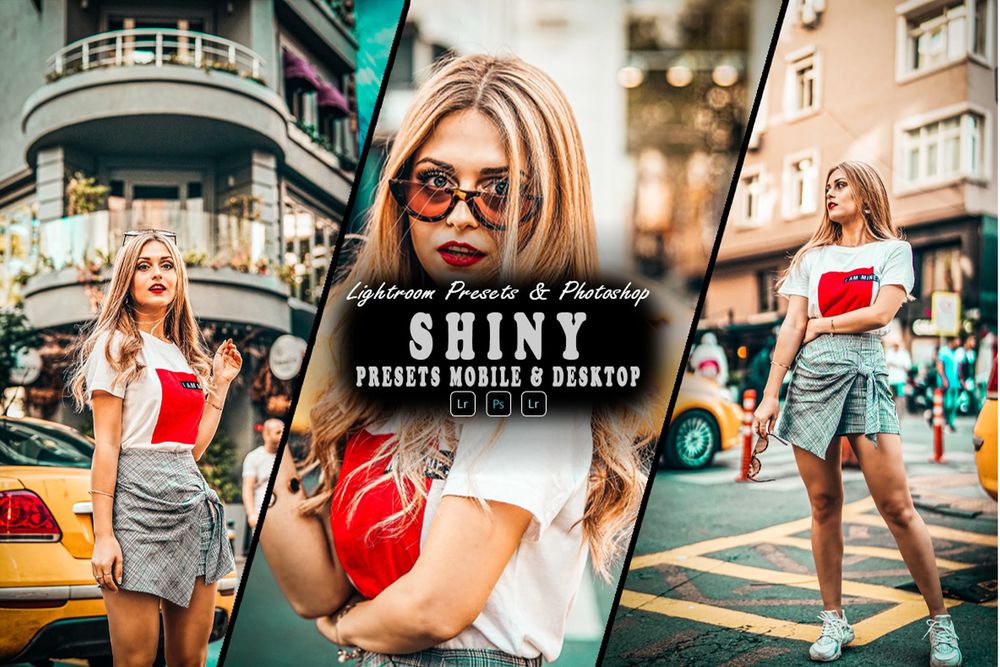 闪亮摆拍画面效果预设