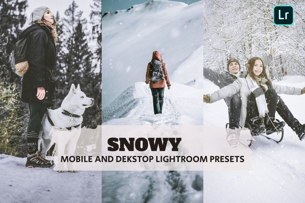 夏雪场景画面效果预设