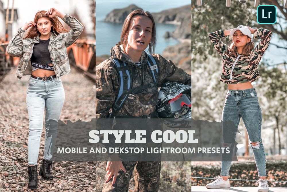 酷炫穿搭风画面效果预设