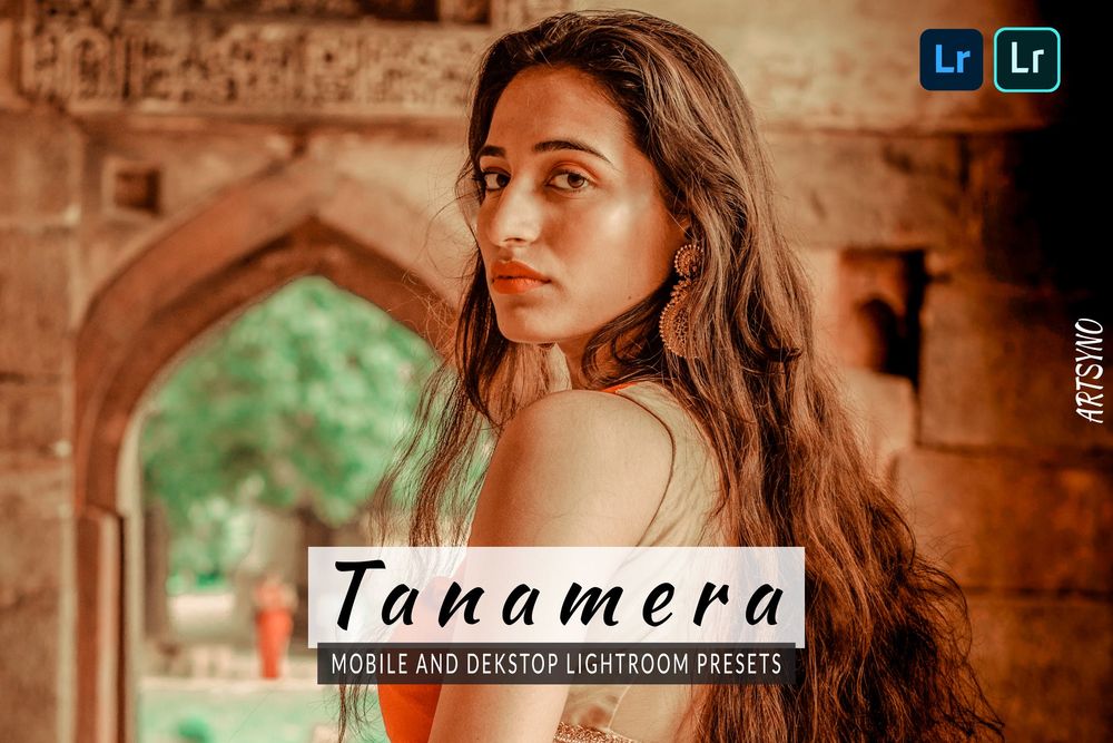 塔纳梅拉黄色复古色调画面效果预设