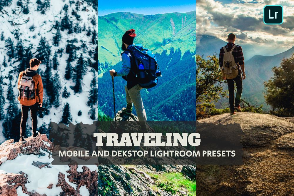 徒步旅行场景美拍画面效果预设