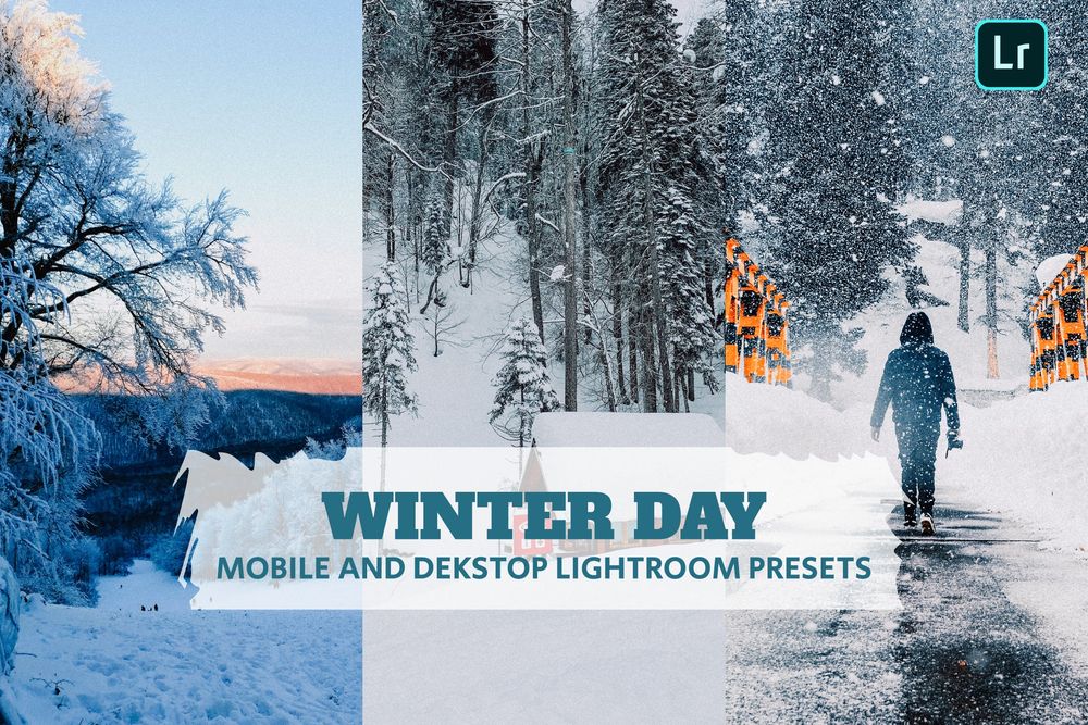 冬季户外场景环境主题画面效果预设