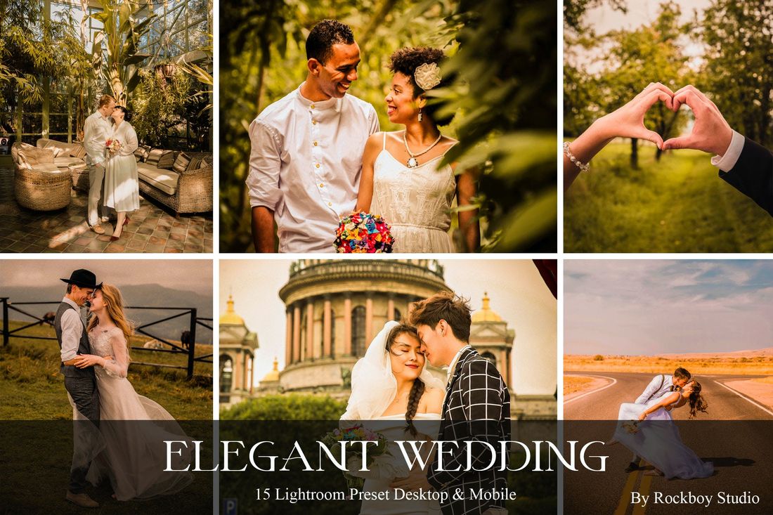 15款 Elegant Wedding Lightroom Presets