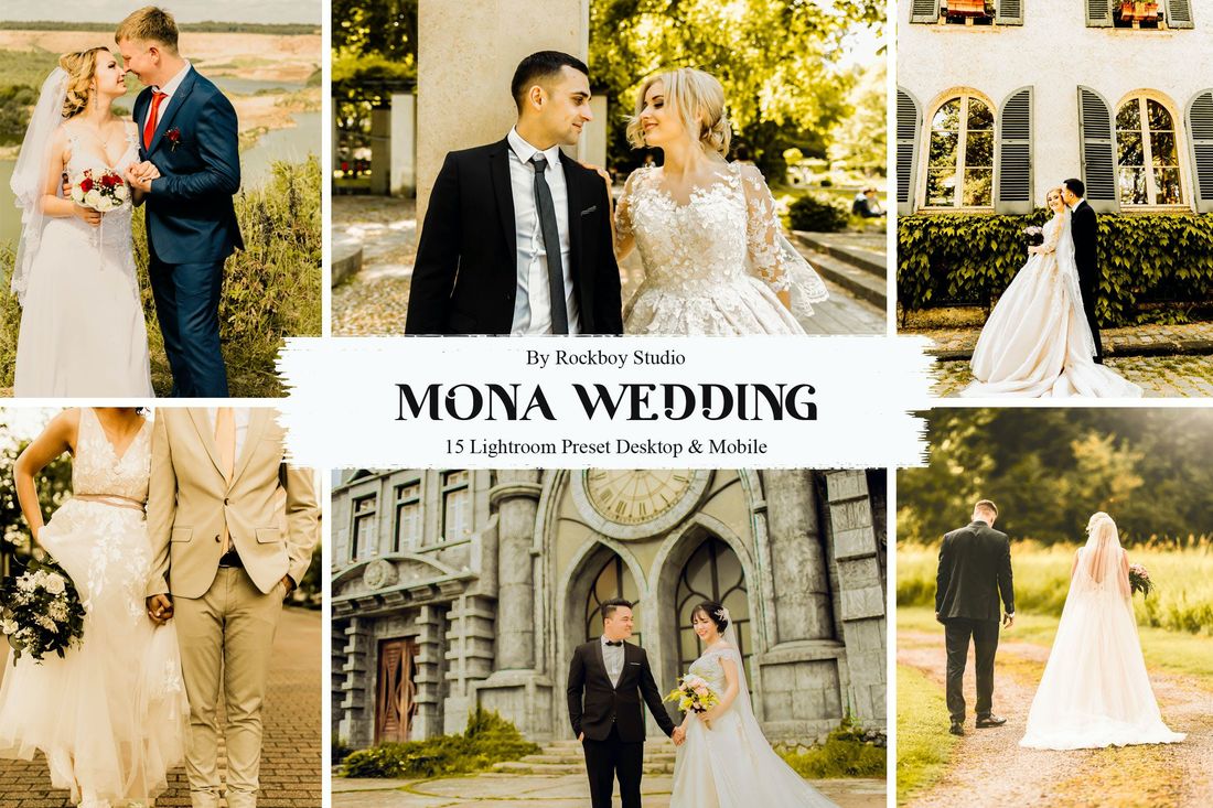15款 Mona Wedding Lightroom Presets