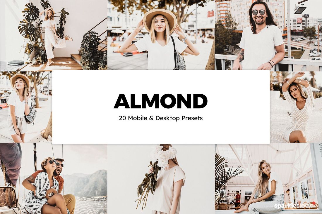 20款 Almond Lightroom Presets & LUTs