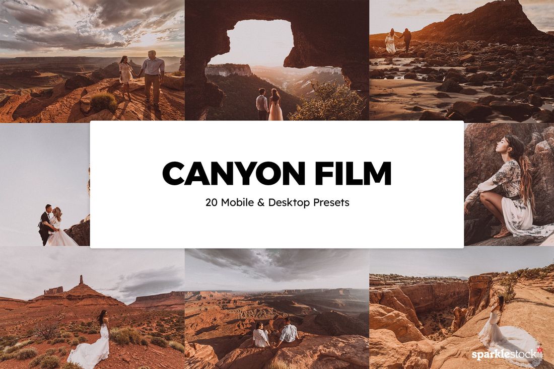20款 Canyon Film Lightroom Presets & LUTs