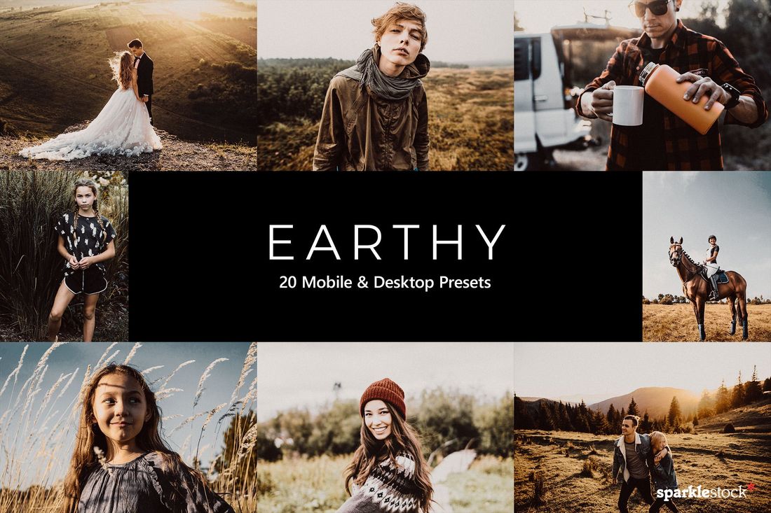 20款 Earthy Lightroom Presets & LUTs