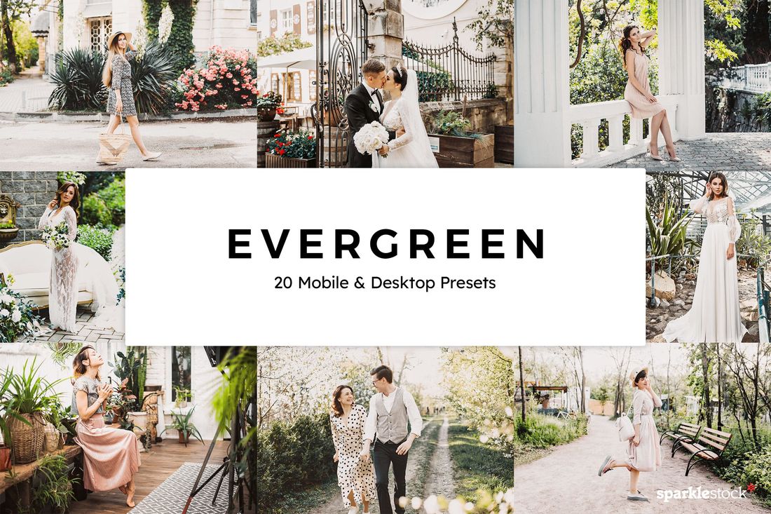 20款 Evergreen Lightroom Presets & LUTs