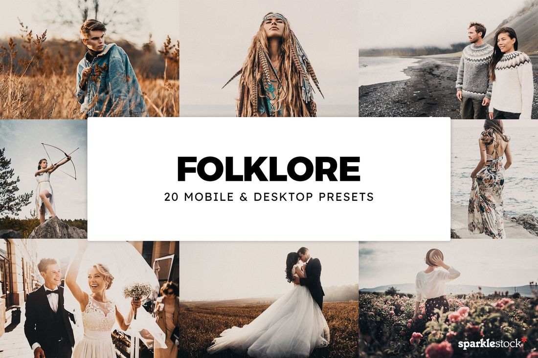 20款 Folklore Lightroom Presets & LUTs