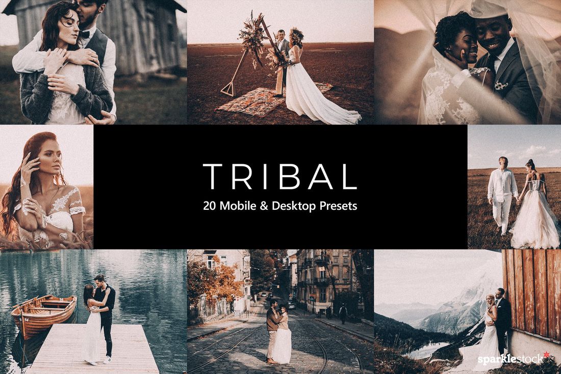 20款 Tribal Lightroom Presets & LUTs