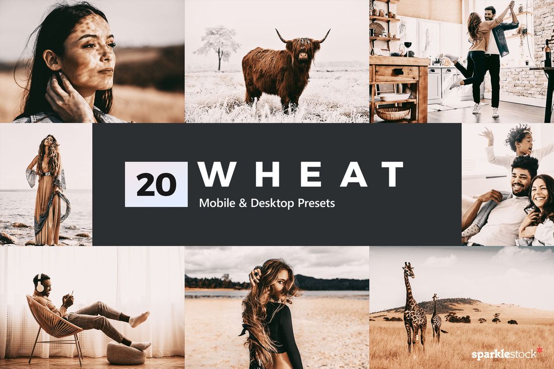 20款 Wheat Lightroom Presets and LUTs