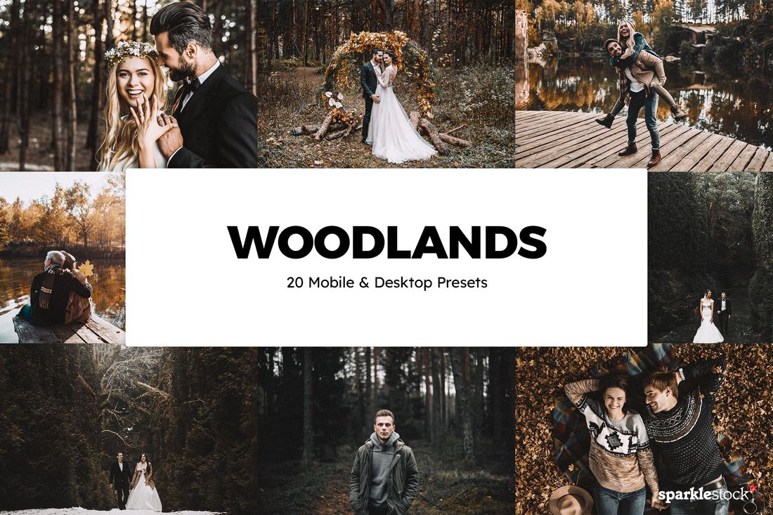 20款 Woodlands Lightroom Presets & LUTs