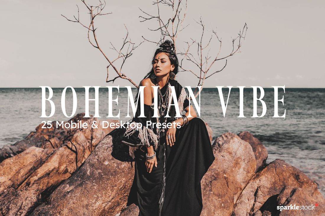 25款 Bohemian Vibe Lightroom Presets and LUTs