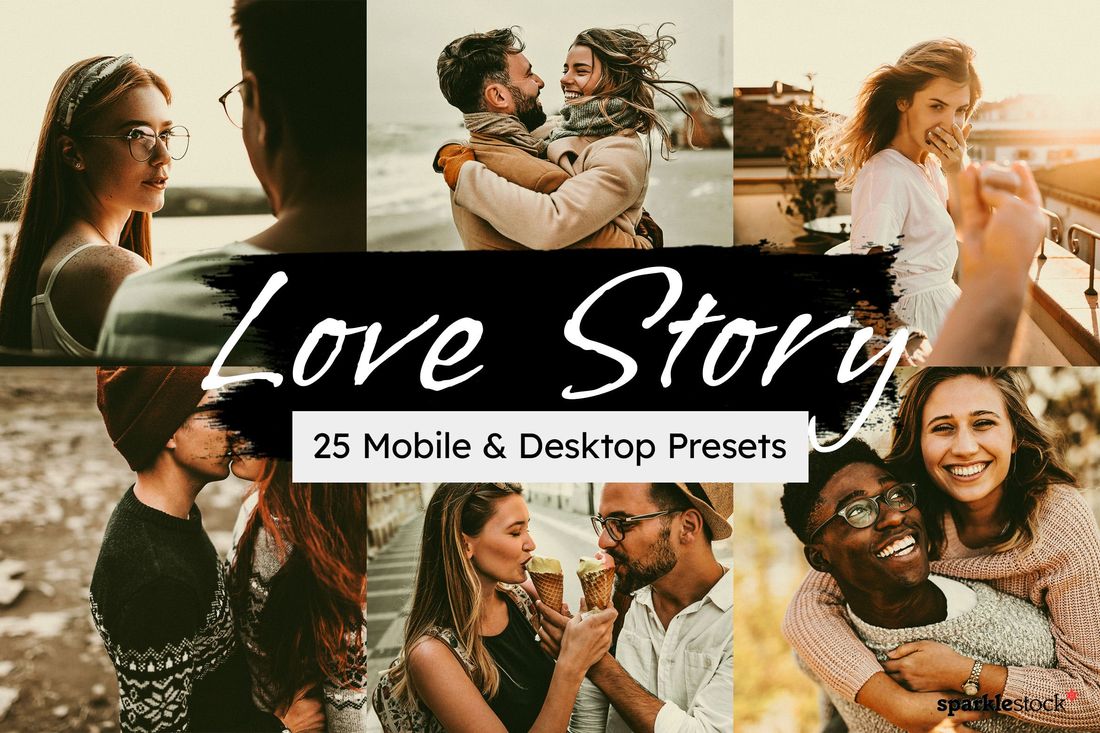25款 Love Story Lightroom Presets and LUTs