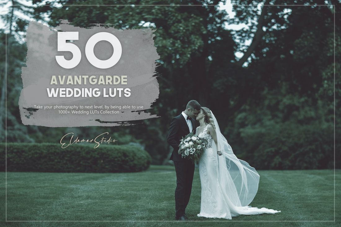 50款 Avantgarde Wedding LUTs Pack