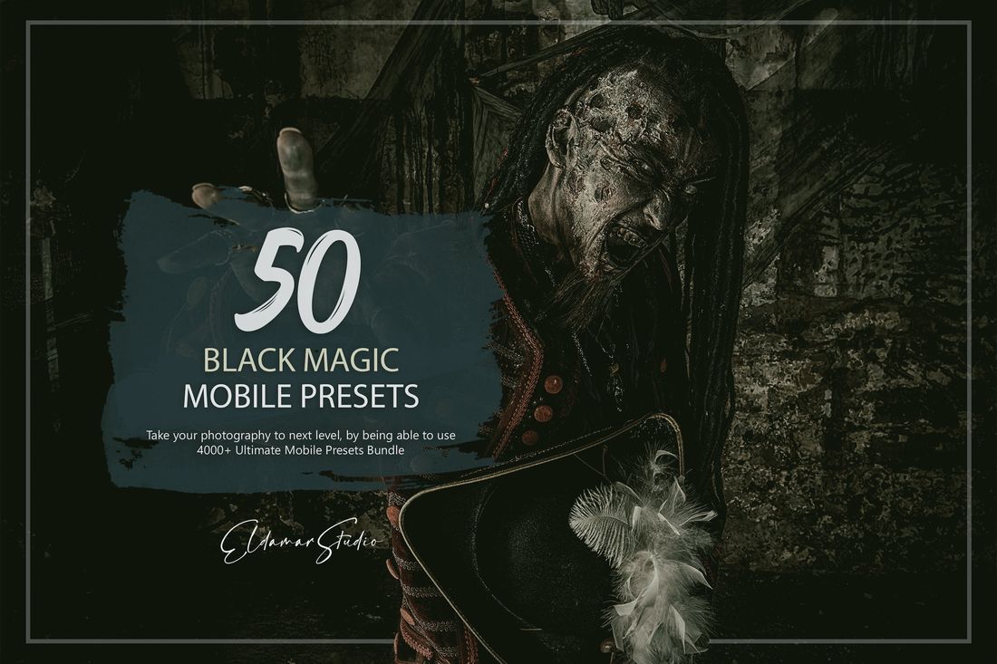 50款 Black Magic Mobile Presets Pack