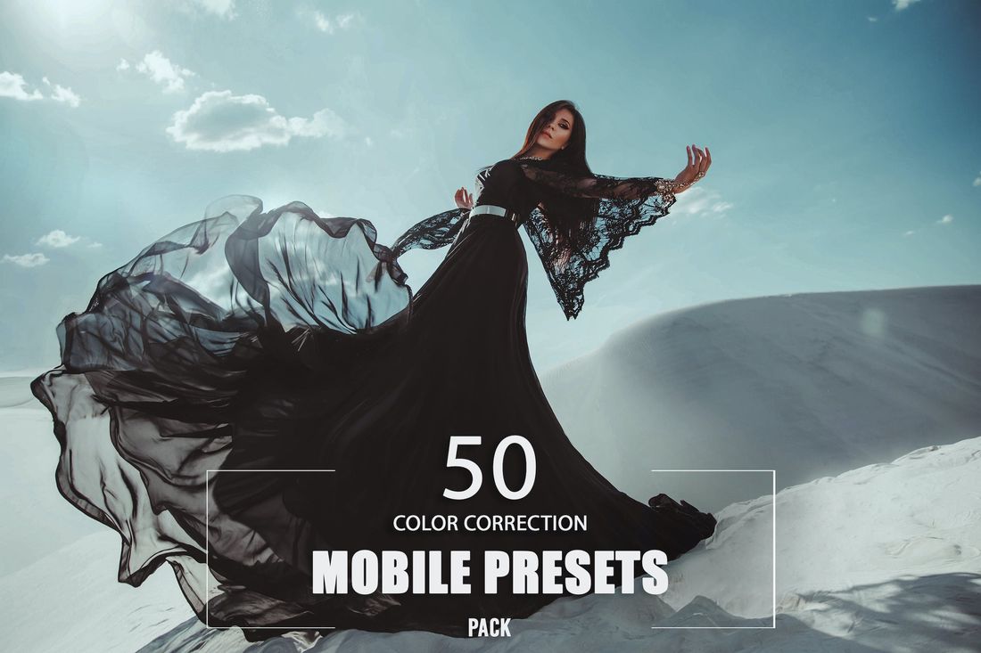50款 Color Correction Mobile Presets Pack