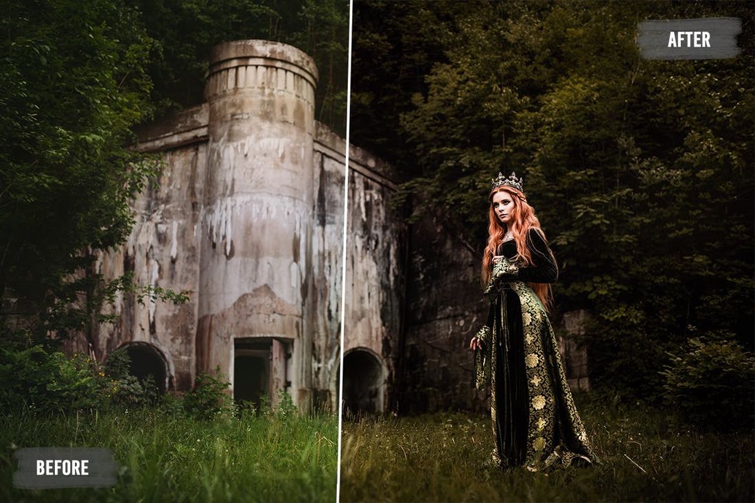 50款 Dark Ages LUTs and Presets Pack