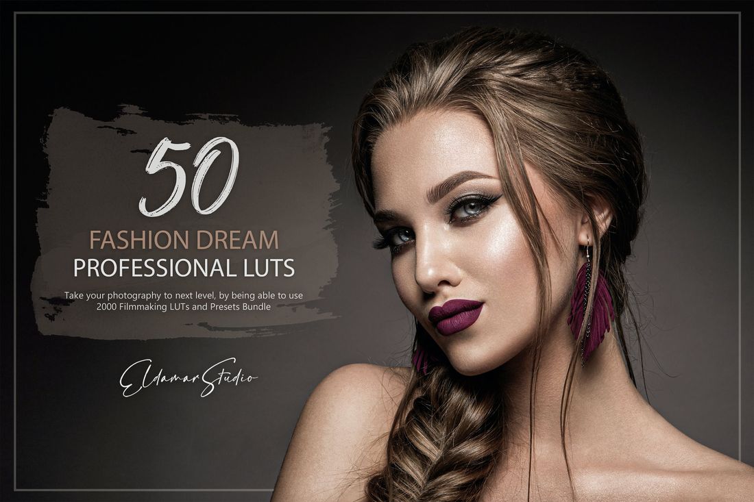 50款 Fashion Dream LUTs and Presets Pack