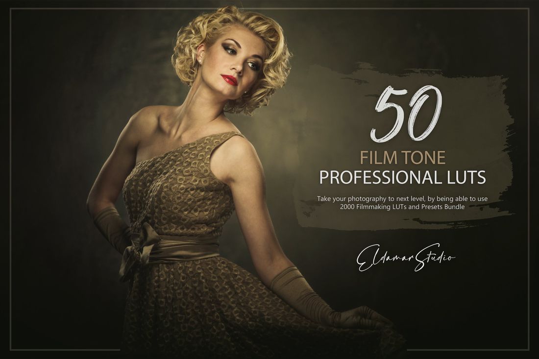 50款 Film Tone LUTs and Presets Pack