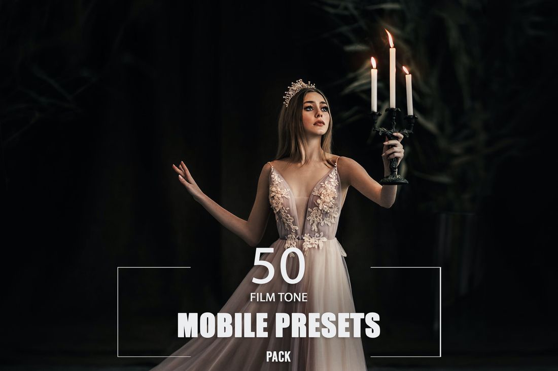 50款 Film Tone Mobile Presets Pack