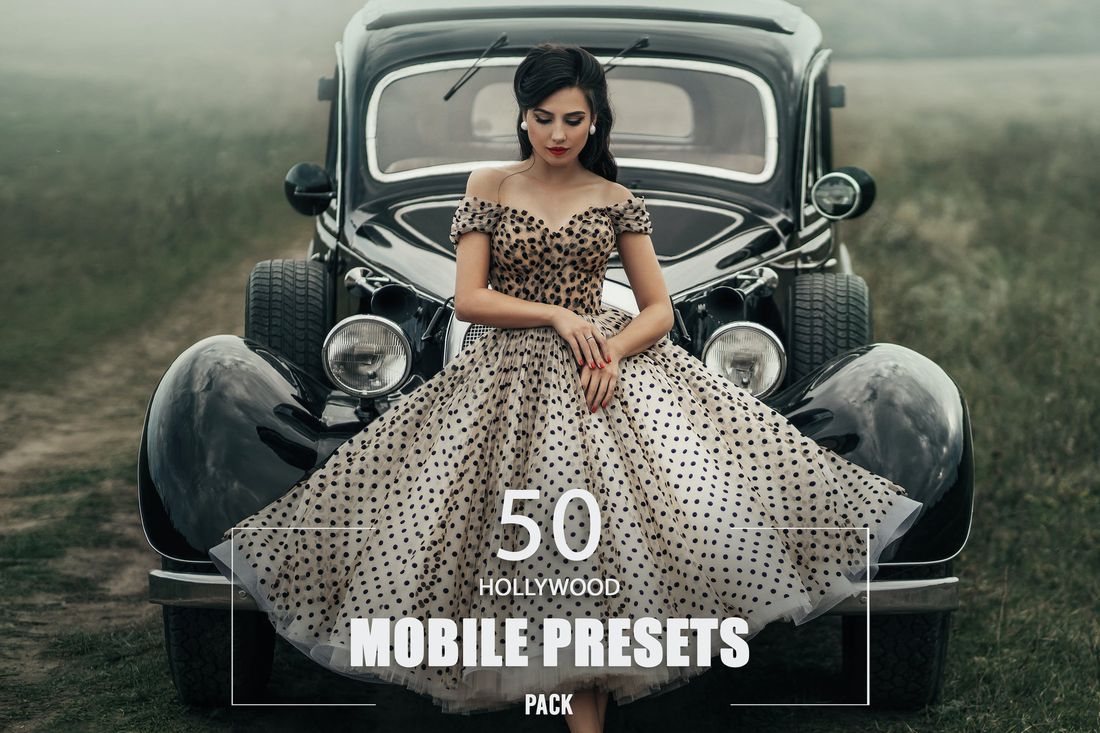 50款 Hollywood Mobile Presets Pack