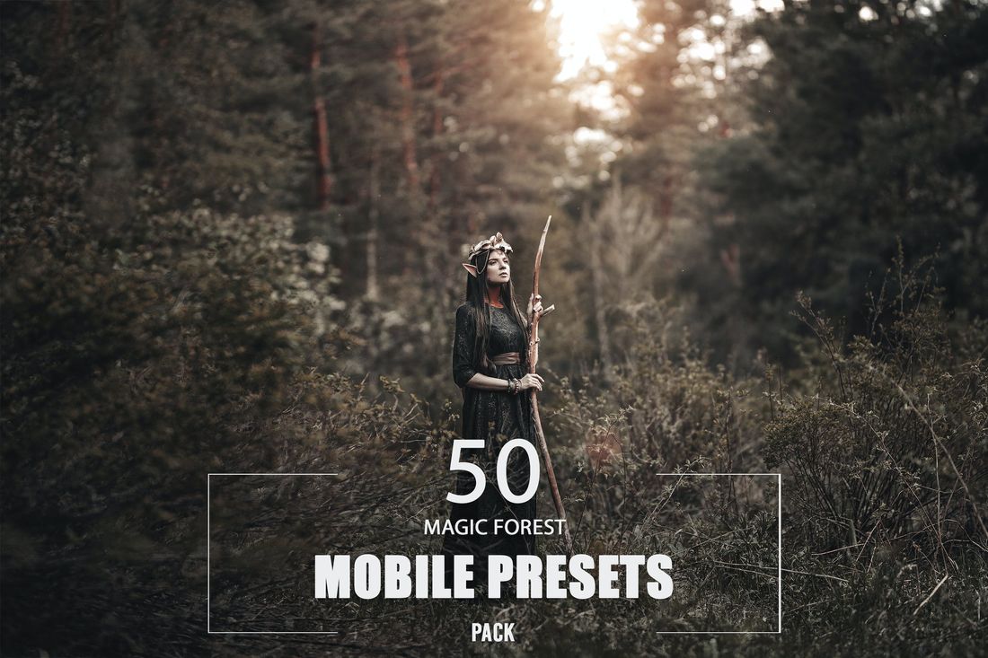 50款 Magic Forest Mobile Presets Pack