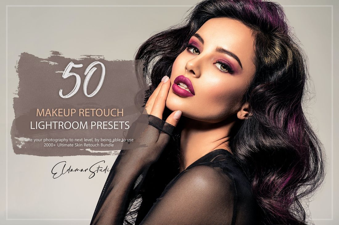 50款 Makeup Retouch Lightroom Presets