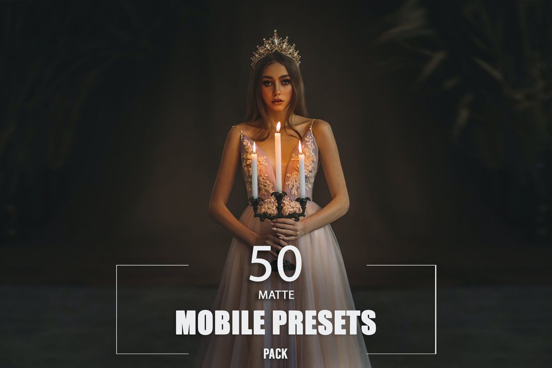 50款 Matte Mobile Presets Pack