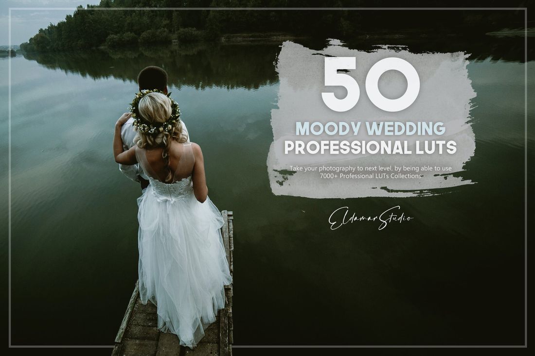 50款 Moody Wedding LUTs Pack