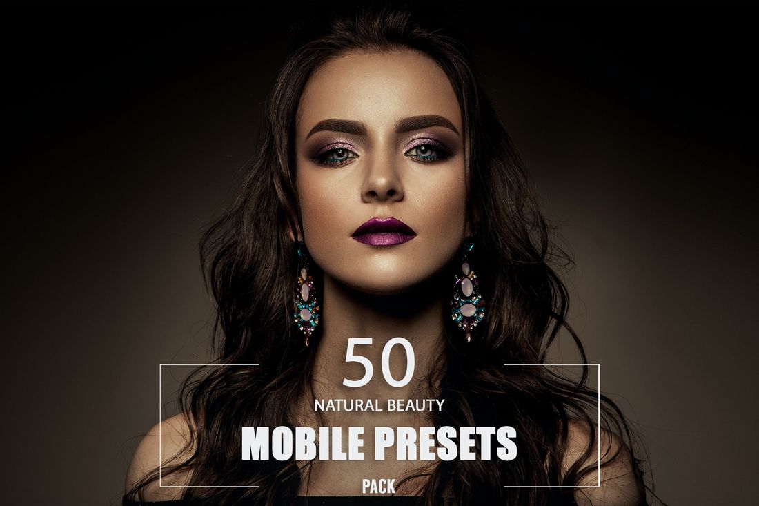 50款 Natural Beauty Mobile Presets Pack
