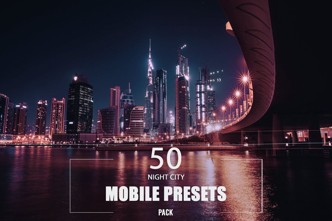 50款 Night City Mobile Presets Pack