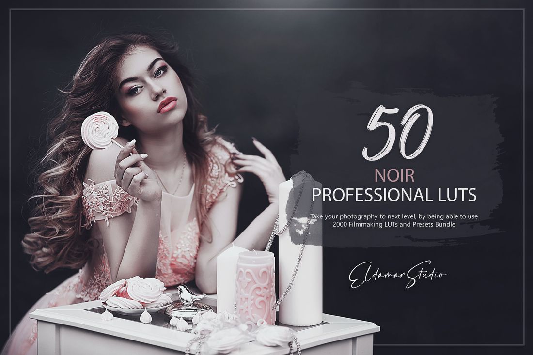 50款 Noir LUTs and Presets Pack