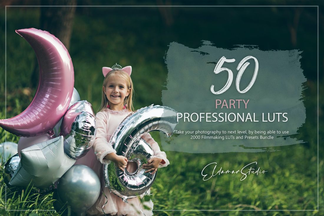 50款 Party LUTs and Presets Pack