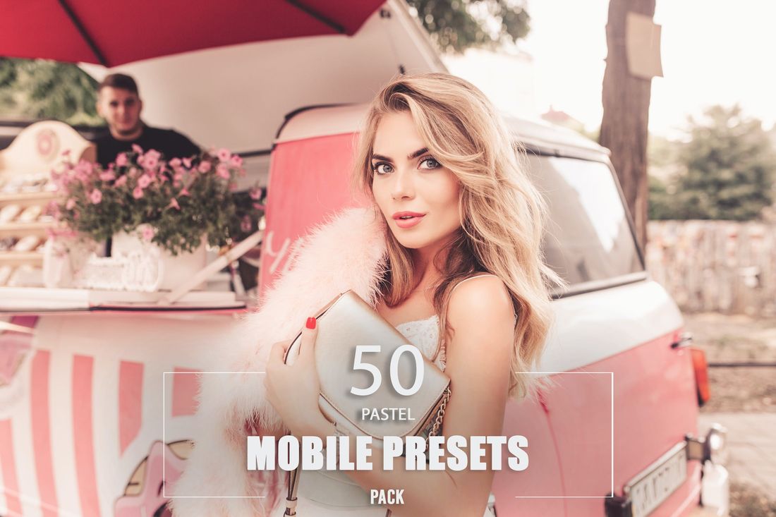 50款 Pastel Mobile Presets Pack