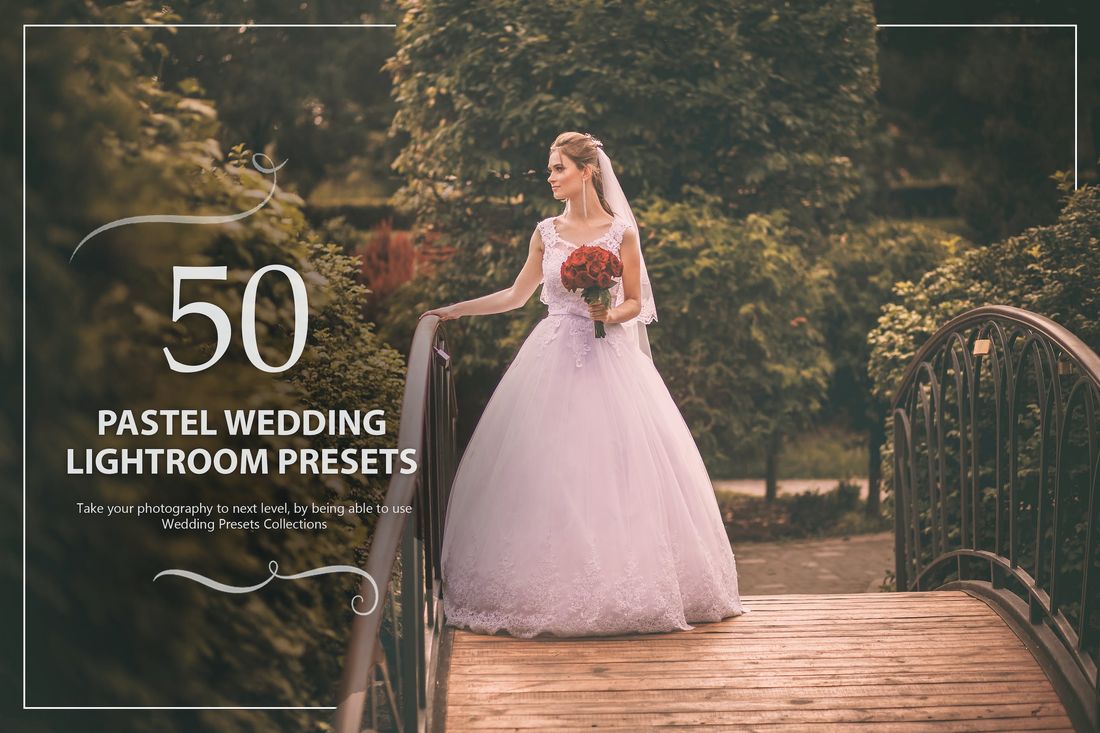 50款 Pastel Wedding Lightroom Presets