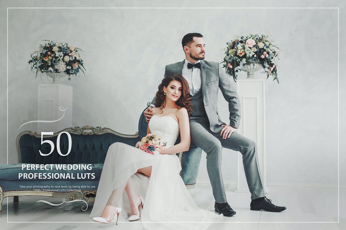50款 Perfect Wedding LUTs Pack