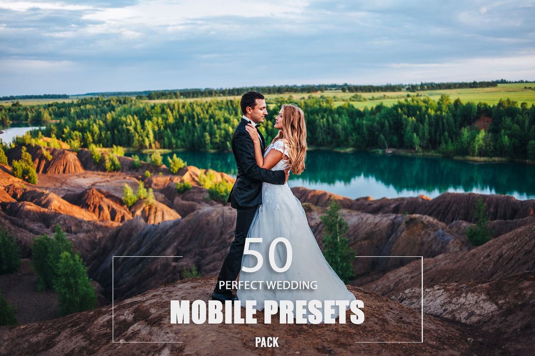 50款 Perfect Wedding Mobile Presets Pack