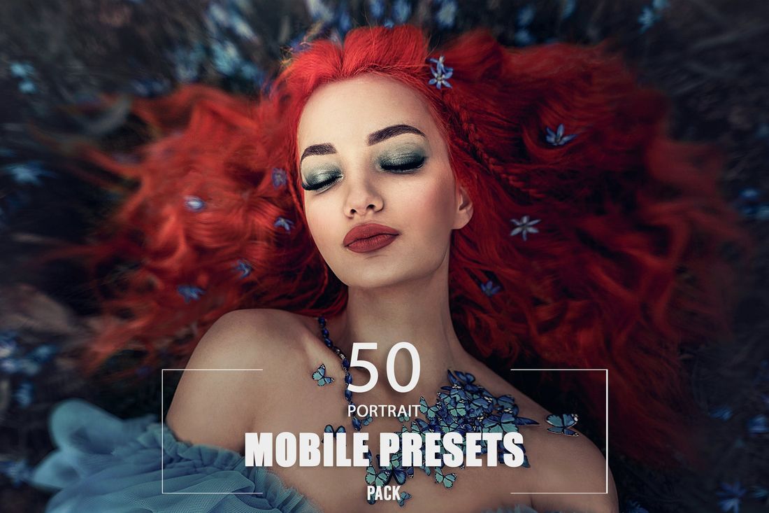 50款 Portrait Mobile Presets Pack