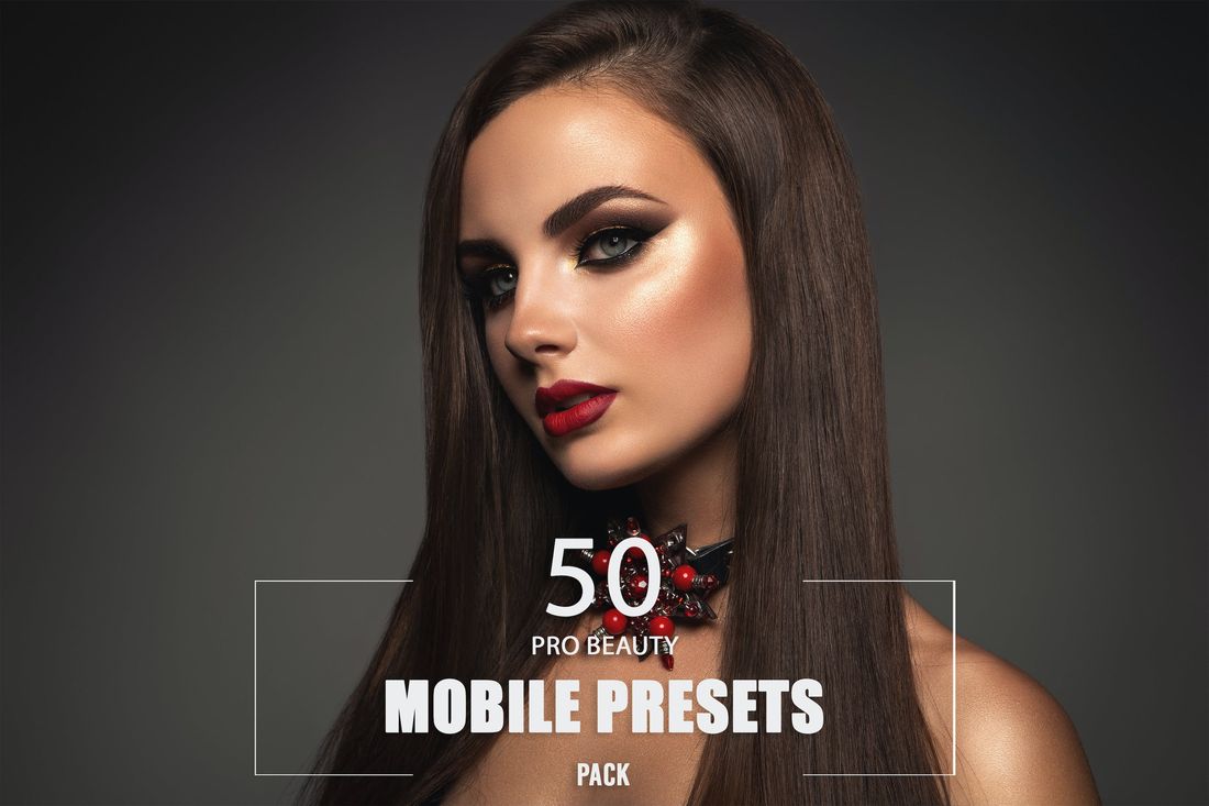 50款 Pro Beauty Mobile Presets Pack