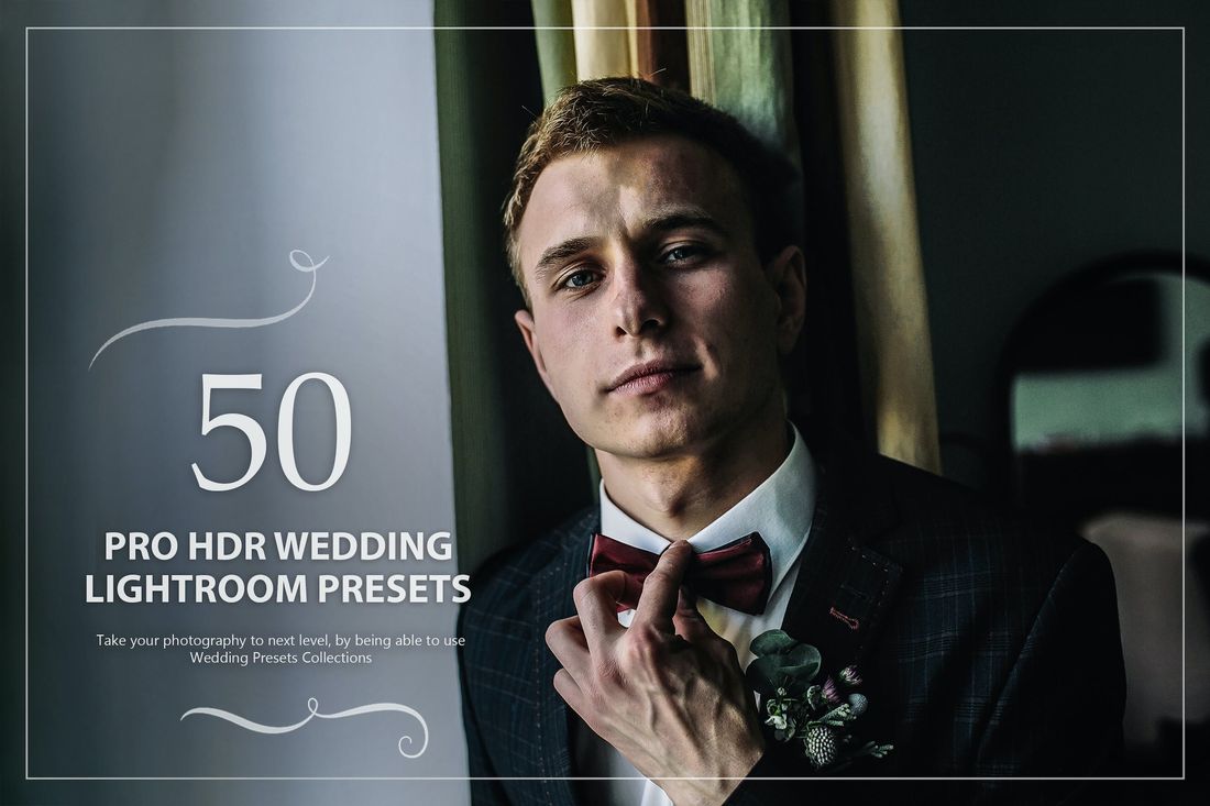 50款 Pro HDR Wedding Lightroom Presets