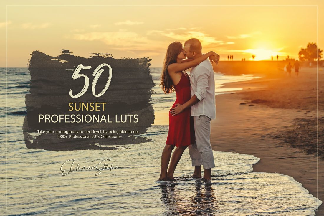 50款 Sunset LUTs and Presets Pack