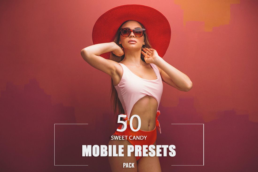 50款 Sweet Candy Mobile Presets Pack