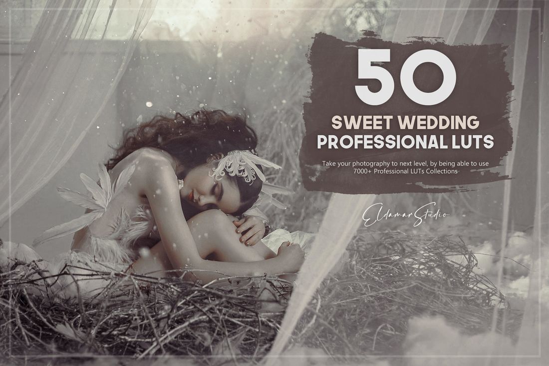 50款 Sweet Wedding LUTs Pack