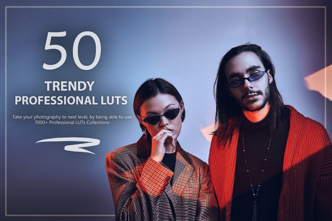 50款 Trendy LUTs and Presets Pack