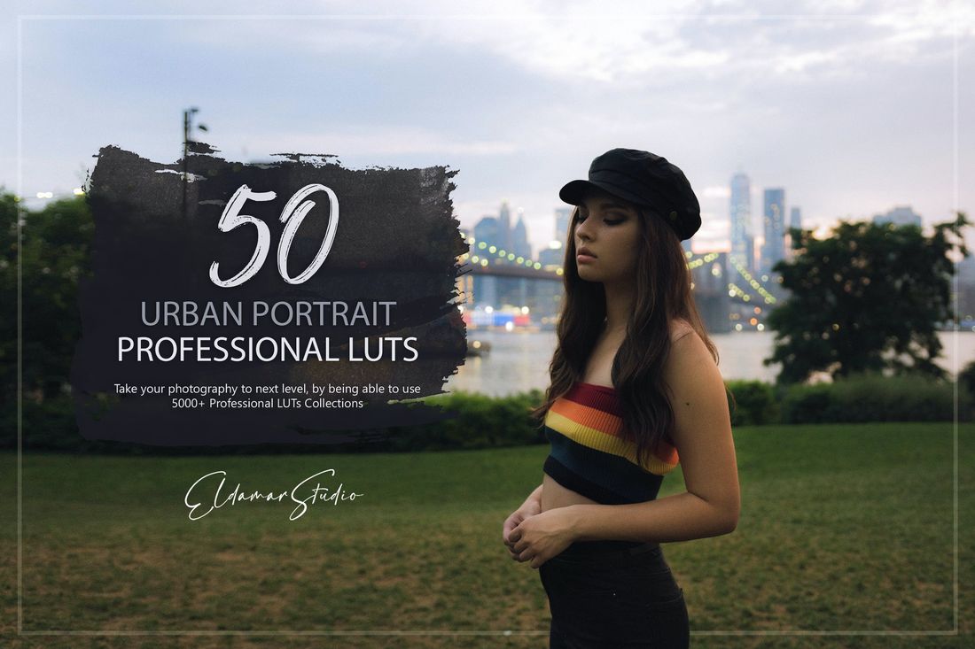 50款 Urban Portrait LUTs and Presets Pack