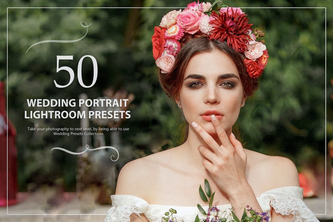 50款 Wedding Portrait Lightroom Presets