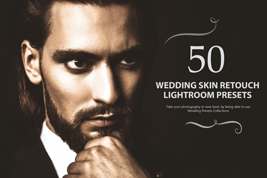 50款 Wedding Skin Retouch Lightroom Presets