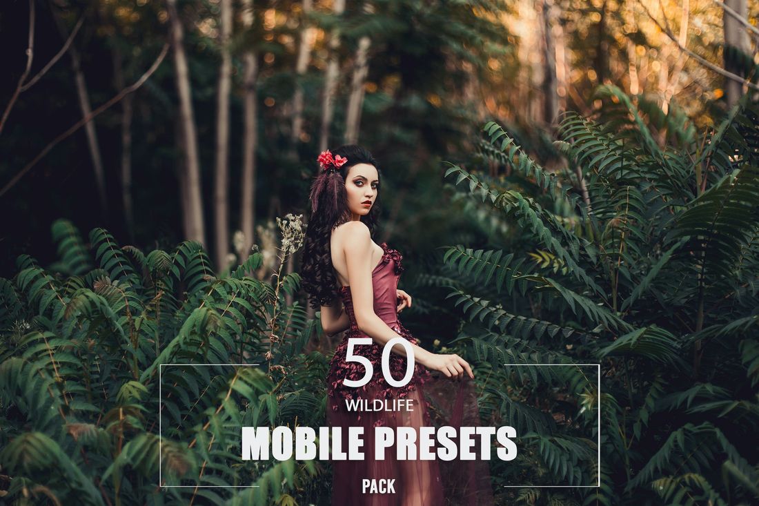 50款 Wildlife Mobile Presets Pack
