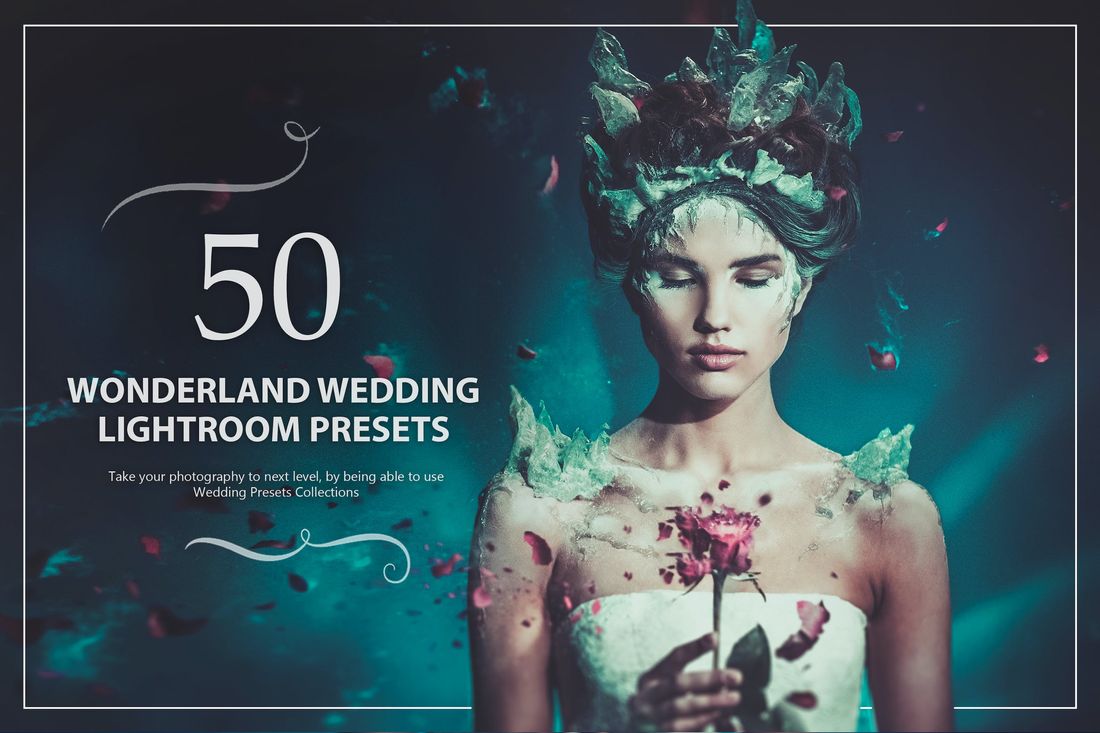 50款 Wonderland Wedding Lightroom Presets